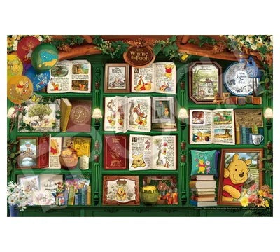 【メーカー取寄】73-408s Bookshelf/Winnie the Pooh(ブックシェルフ/くまのプーさん) 300ピース