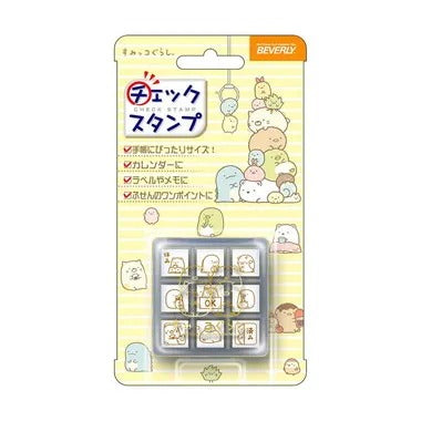 【メーカー取寄】CK9-037 すみっコぐらし チェックスタンプ