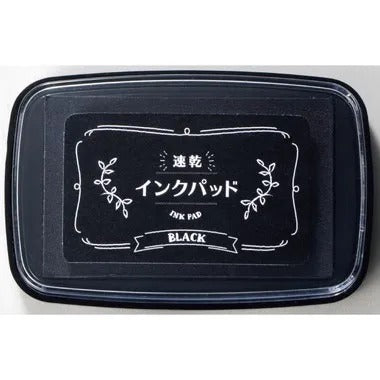 【メーカー取寄】INK-014 速乾インクパッド ブラック