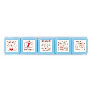 【メーカー取寄】SE5-007 浸透印せんせいスタンプ すみっコぐらし