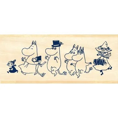 【メーカー取寄】TSW-137 ますてのあいぼう Moomin ムーミン一家