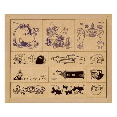 【メーカー取寄】SOH-012 はんこセット Moomin