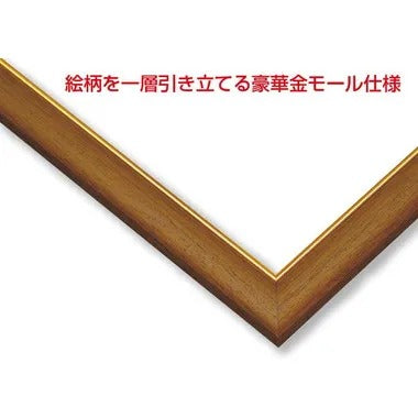 木製ゴールドモールパネル 5-B ウォールナット