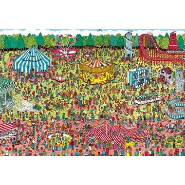 【メーカー取寄】M81-726 Where's Wally? 休日の遊園地