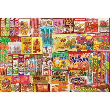 【メーカー取寄】1000-034 駄菓子 コレクション ジグソーパズル