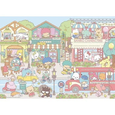 【メーカー取寄】600-023 サンリオキャラクターズ ハッピーマイタウン