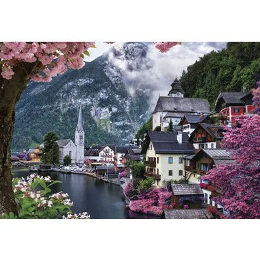 【メーカー取寄】1000-109 ハルシュタット 水辺の花景色
