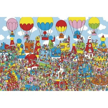 |メーカー品切れ中|【メーカー取寄】1000M-041 Where's Wally? ピエロのまちはおおさわぎ