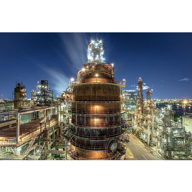 【メーカー取寄】10-1486 川崎工場夜景 東亜石油（フレキシコーカー）