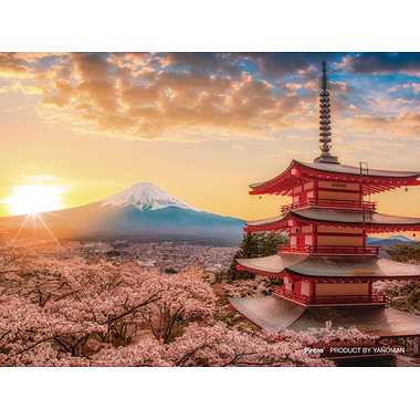 【メーカー取寄】2308-27 富士山と桜