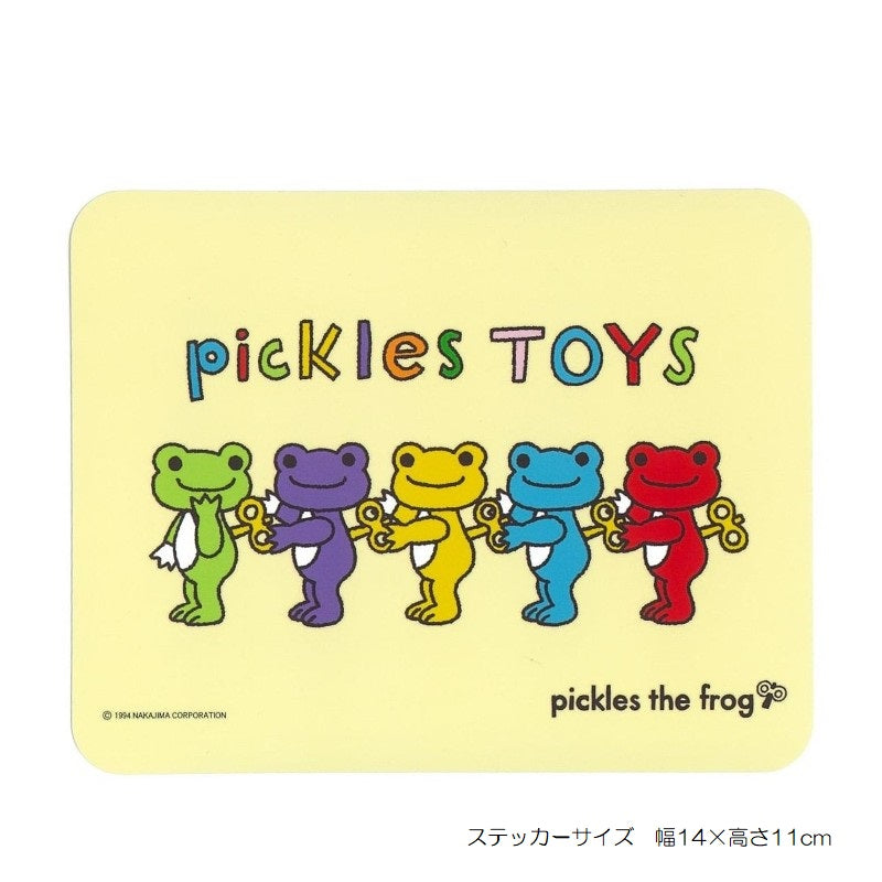 かえるのピクルス　ステッカー　TOYS　(株)東洋マーク製作所