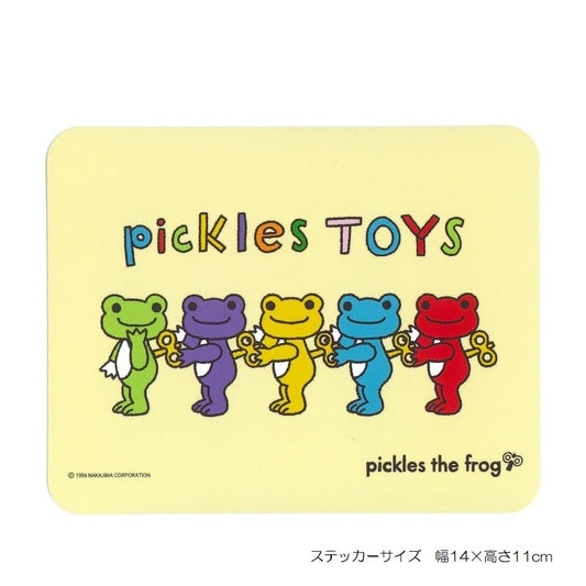 かえるのピクルス　ステッカー　TOYS　(株)東洋マーク製作所