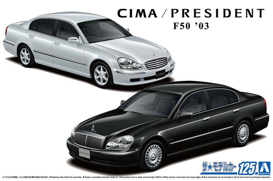 1/24 NISSAN F50 CIMA/PRESIDENT 03 - collectible anime toys wholesale
