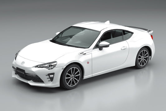 1/32 TOYOTA 86(crystal white pearl) - anime model kits wholesale