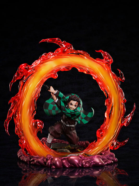 Demon Slayer: Kimetsu no Yaiba Tanjiro Kamado Hinokami Kagura Clear Blue Sky 1/8 Scale Figure - Demon Slayer figures wholesale