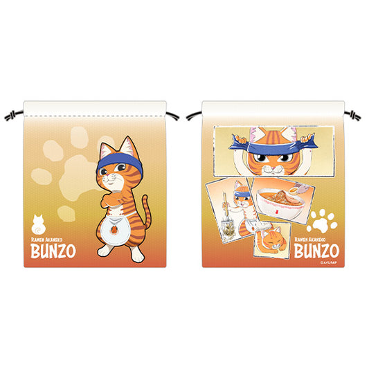 Ramen Akaneko Drawstring Pouch Bunzo - anime store wholesale supplier