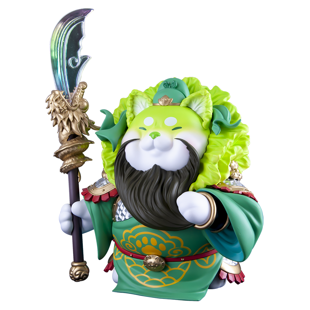 VEGETABLE FAIRY SERIES FIGURE COLLECTION GOD OF WEALTH CABBAGE DOG - One Piece figures wholesale