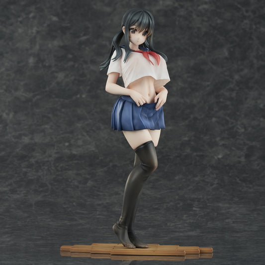 Curtain-chan illustration by B-ginga Complete Figure - anime acrylic stand wholesale