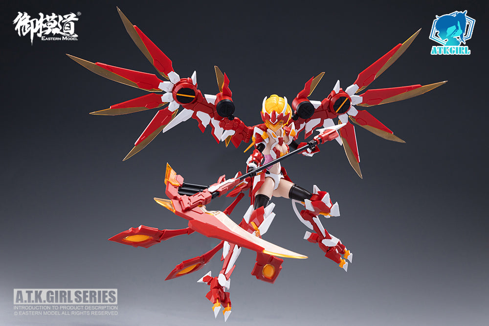 EASTERN MODEL A.T.K.GIRL VERMILION BIRD PLASTIC MODEL KIT - anime model kits wholesale