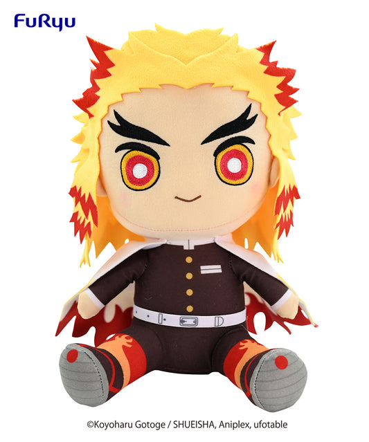 Demon Slayer: Kimetsu no Yaiba BIG Plush Toy-Rengoku Kyojuro- - Demon Slayer figures wholesale