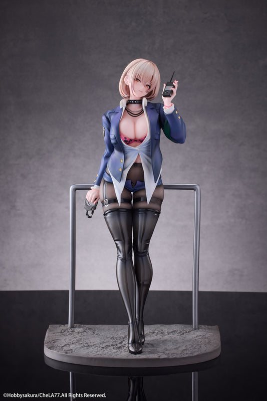 Naughty Police Woman illustration by CheLA77 LIMITED EDITION - PVC anime figures wholesale