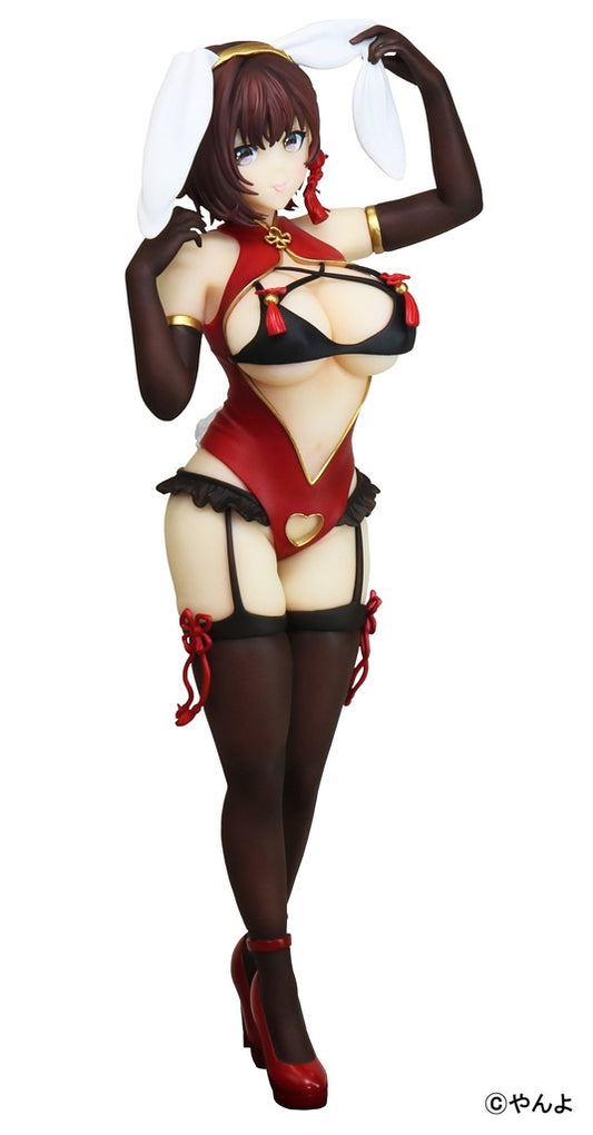 YUI Red Bunny Ver. Illustration by Yanyo - Japanese anime wholesale USA