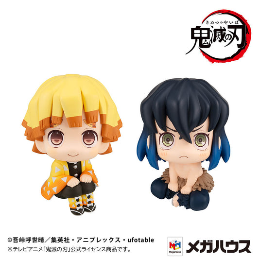 Lookup Demon Slayer: Kimetsu no Yaiba Zenitsu Agatsuma Smile ver. & Inosuke Hashibira Bossy ver. [with gift] - Demon Slayer figures wholesale