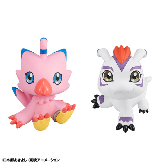 Lookup Digimon Adventure Piyomon & Gomamon set [with gift] - wholesale anime mini figures