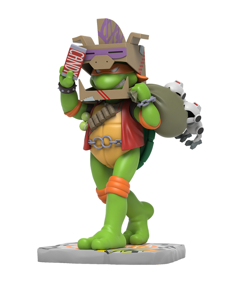 Remixx: Teenage Mutant Ninja Turtle Michelangelo Cowa-BOO-nga! Edition - anime blind box wholesale