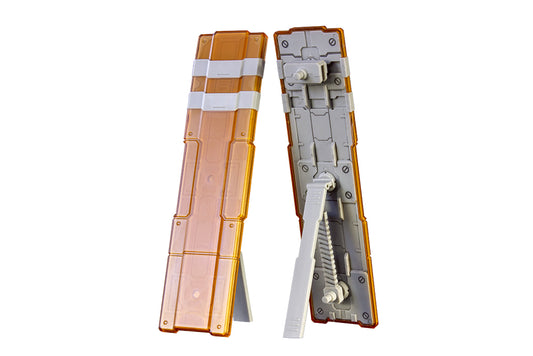 PLA ACT - OPTION - SERIES10: TWIN SHIELD Clear orange - ConoFig wholesale supplier
