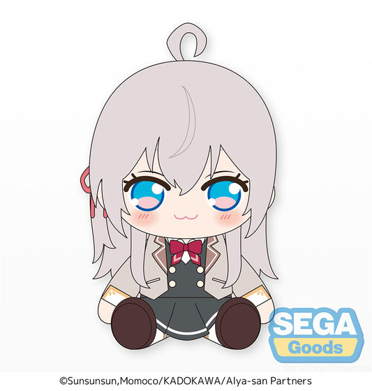 TV Anime Alya Sometimes Hides Her Feelings in Russian Sit-Down M Plush Alya - wholesale anime plush toys