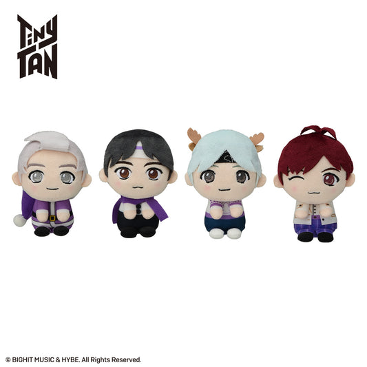 & you TinyTAN Purple Holidays MP Mascot RM & Jin & SUGA & j-hope - wholesale anime plush toys