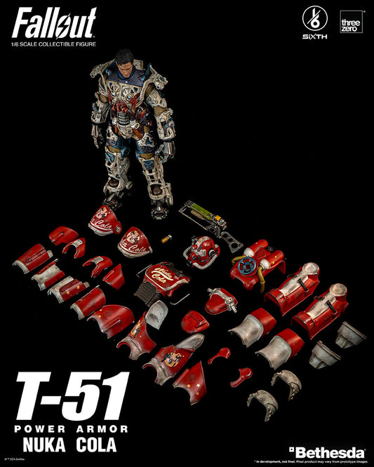Fallout - 1/6 T-51 Nuka Cola Power Armor - anime figure wholesale supplier