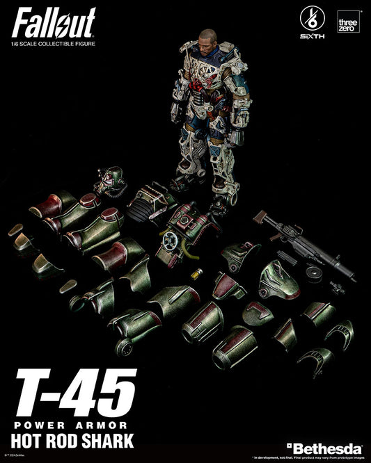 Fallout - 1/6 T-45 Hot Rod Shark Power Armor - anime figure wholesale price list