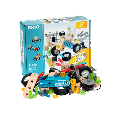 【メーカー取寄】34595 BRIO ビルダー プルバックモーターセット